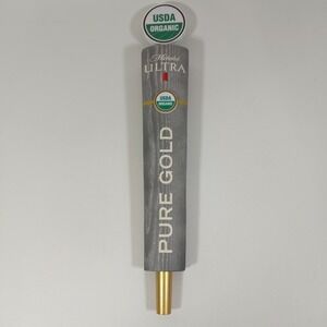 Michelob Ultra Pure Gold USDA Organic 15" Beer Tap Handle